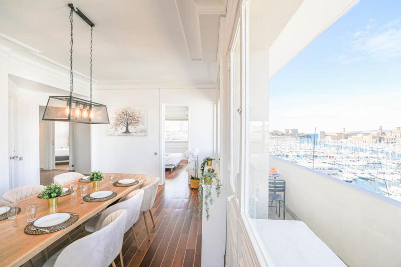 Vieux-Port - Vue Exceptionnelle - 3 Ch Et Clim Lejlighed Marseille Eksteriør billede