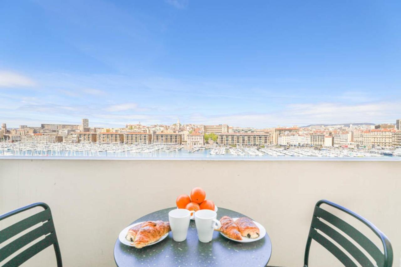 Vieux-Port - Vue Exceptionnelle - 3 Ch Et Clim Lejlighed Marseille Eksteriør billede
