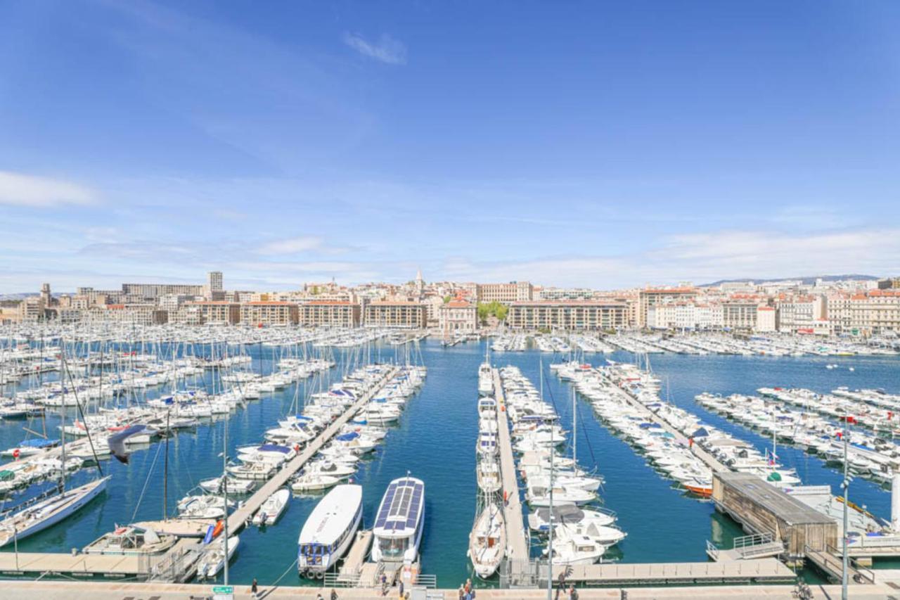 Vieux-Port - Vue Exceptionnelle - 3 Ch Et Clim Lejlighed Marseille Eksteriør billede